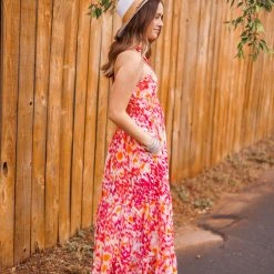 Purple Door Boutique Hawaiian Tropics Maxi Dress New Arrivals