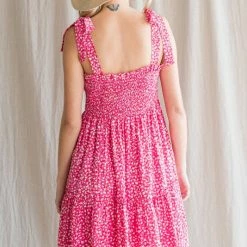 Purple Door Boutique New Arrivals Summer Sweet Pink Babydoll Dress