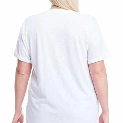 Purple Door Boutique American Star White Burnout Graphic Tee