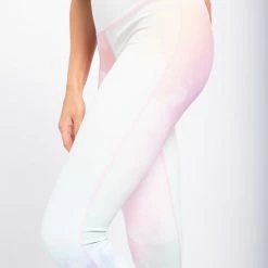 Mono B Athleisure Ladies' Mono B Rainbow Cloud Leggings