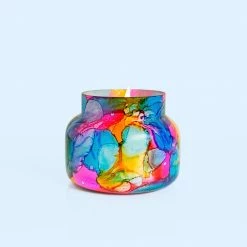Capri Blue Volcano Rainbow Watercolor Signature Jar Candle New Arrivals