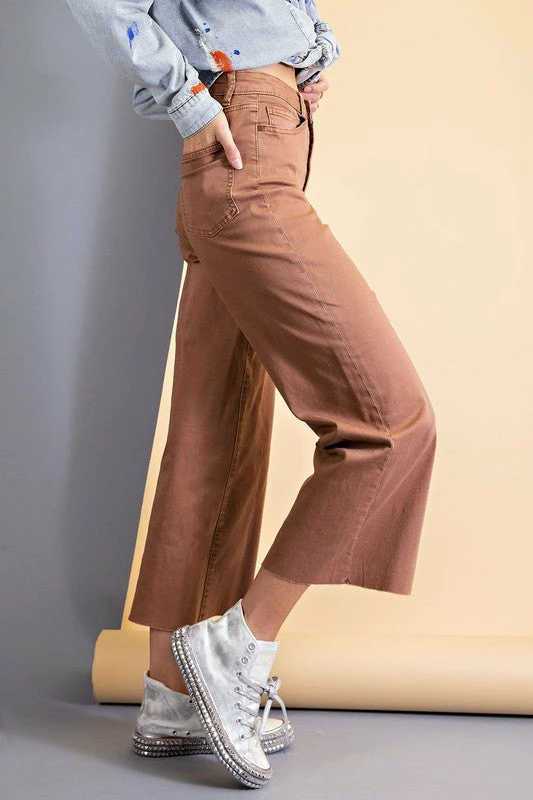 Purple Door Boutique Fashionista Red Bean Twill Pants 2 Purple Door Boutique Fashionista Red Bean Twill Pants