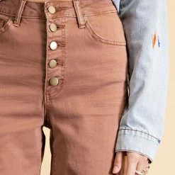 Purple Door Boutique Fashionista Red Bean Twill Pants 6 Purple Door Boutique Fashionista Red Bean Twill Pants