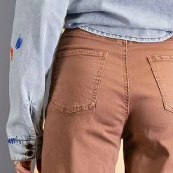 Purple Door Boutique Fashionista Red Bean Twill Pants 7 Purple Door Boutique Fashionista Red Bean Twill Pants