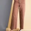 Purple Door Boutique Fashionista Red Bean Twill Pants