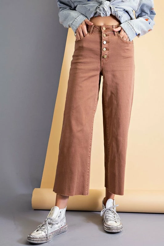 Purple Door Boutique Fashionista Red Bean Twill Pants 1 Purple Door Boutique Fashionista Red Bean Twill Pants