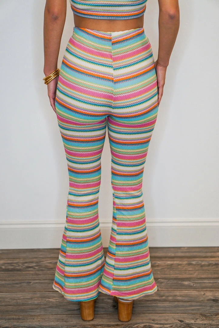 Purple Door Boutique Multicolor Striped Two Piece Set 9 Purple Door Boutique Multicolor Striped Two Piece Set