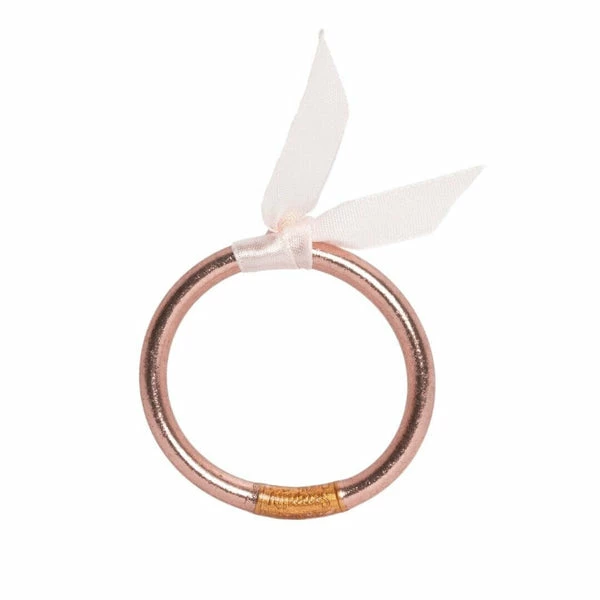 BuDhaGirl Rose Gold Baby All Weather Bangles BuDha Girl 2 BuDhaGirl Rose Gold Baby All Weather Bangles BuDha Girl