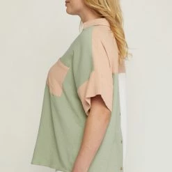 The Purple Door Boutique True Wish Sage Colorblock Top New Arrivals 15 The Purple Door Boutique True Wish Sage Colorblock Top New Arrivals