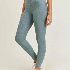 Mono B Athleisure Mono B Sea Leopard Print Leggings