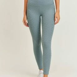 Mono B Athleisure Mono B Sea Leopard Print Leggings