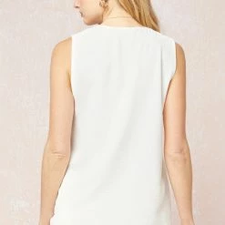 Purple Door Boutique Simple Elegance Ivory Top 6 Purple Door Boutique Simple Elegance Ivory Top