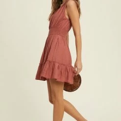 Purple Door Boutique Smocked Sienna Summer Dress Ladies'