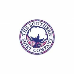 Southern Shirt Co. Southern Shirt Company 'Flower Logo' Sticker - Magenta