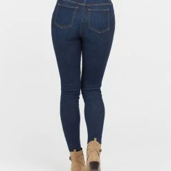 Spanx Ankle Skinny Jeans, Midnight Shade Ladies'