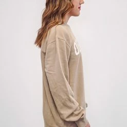 Ladies' Old Row Premium Crewneck Sweatshirt Sandstone 7 Ladies' Old Row Premium Crewneck Sweatshirt Sandstone