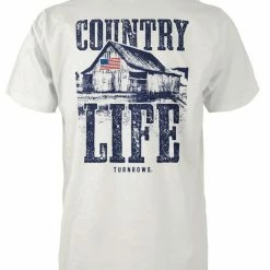Turnrows Country Life White T Shirt T-Shirts