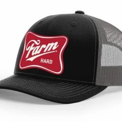 Turnrows Farm Hard Black Hat