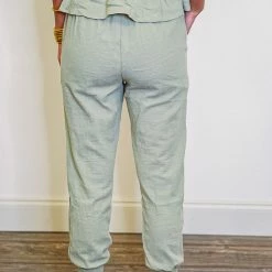 Purple Door Boutique Seaside Dreams Olive Jogger Pants New Arrivals