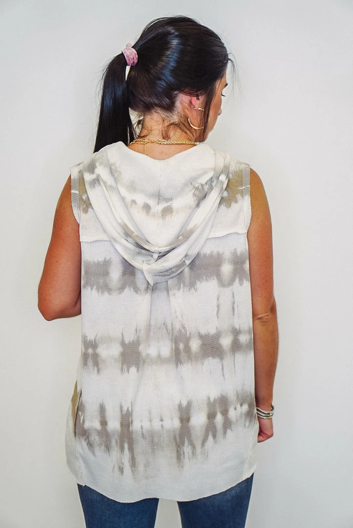 Purple Door Boutique Boho Days Mocha Tie Dye Hoodie Top Summer SALE 5 Purple Door Boutique Boho Days Mocha Tie Dye Hoodie Top Summer SALE