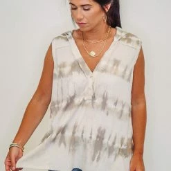 Purple Door Boutique Boho Days Mocha Tie Dye Hoodie Top Summer SALE 7 Purple Door Boutique Boho Days Mocha Tie Dye Hoodie Top Summer SALE