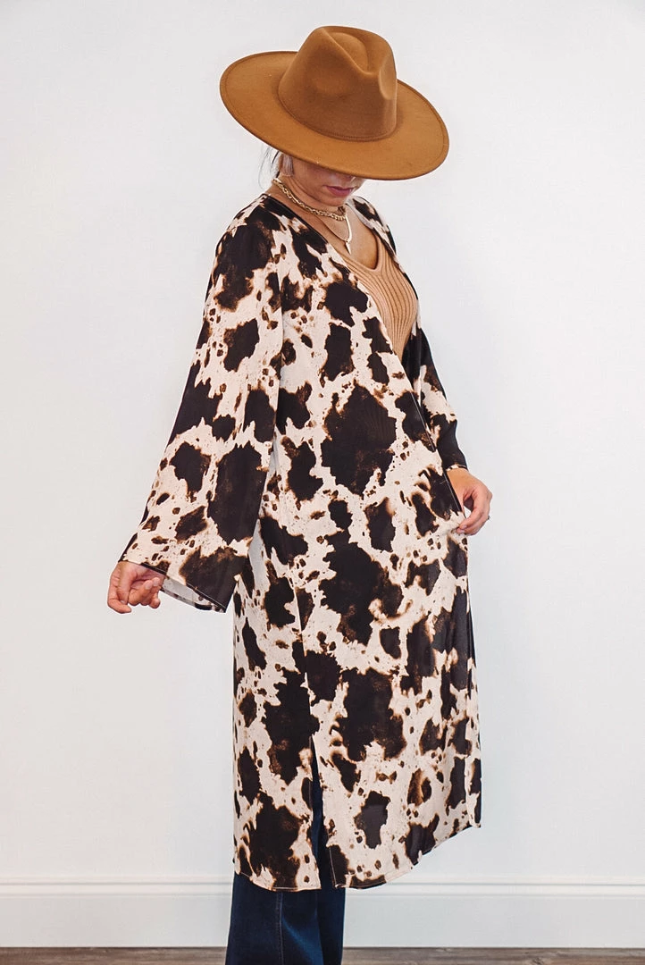 Purple Door Boutique Wildlife Tan Animal Print Duster 3 Purple Door Boutique Wildlife Tan Animal Print Duster