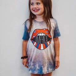 Purple Door Boutique Youth America Stars Stripes Blue Tee