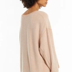 New Arrivals Z Supply Dusty Amber Cozy V Neck Weekender