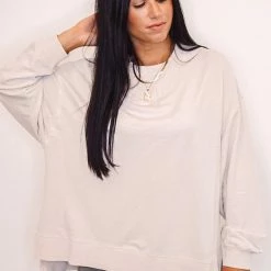 Z Supply Crystal Grey Modern Weekender Tops