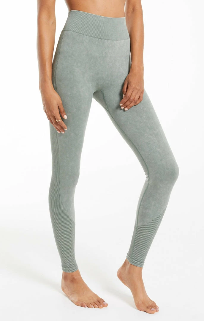 Lounge & Athletic Wear Z Supply Walk It Out Sage Legging 2 Lounge & Athletic Wear Z Supply Walk It Out Sage Legging