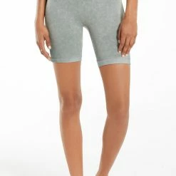 Z Supply Dance It Out Sage Biker Shorts Lounge & Athletic Wear
